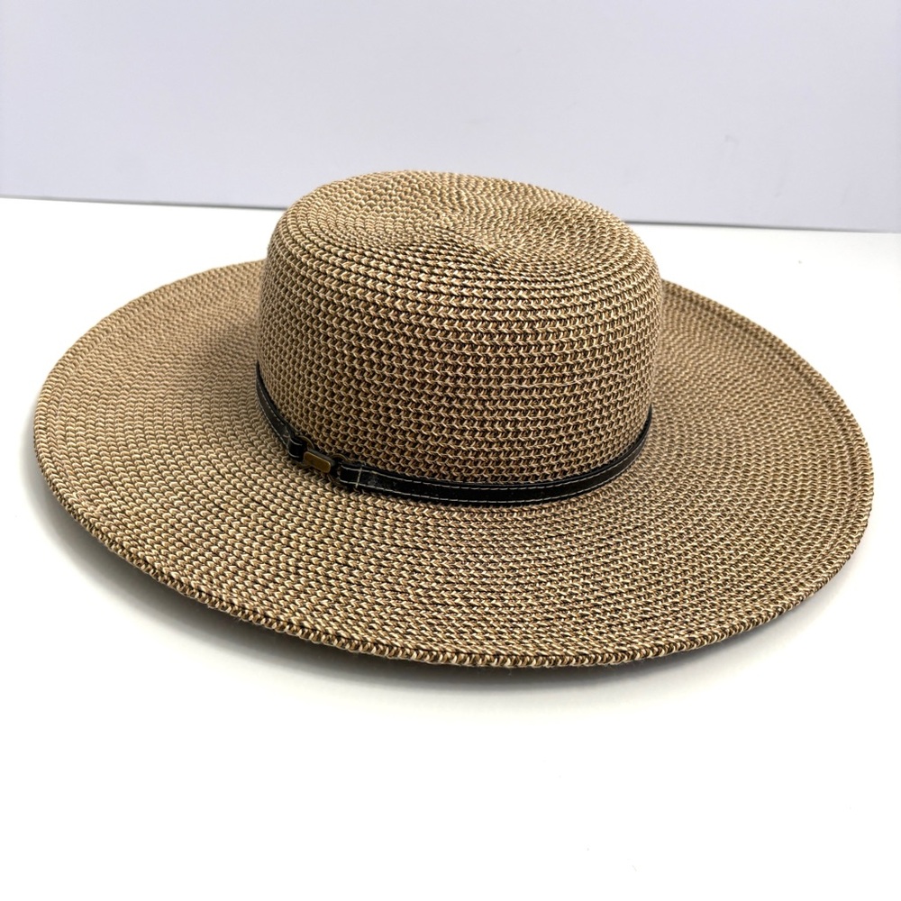 Nine West | Women’s Woven Summer Sun Hat 15” with Brown Band‎ OS